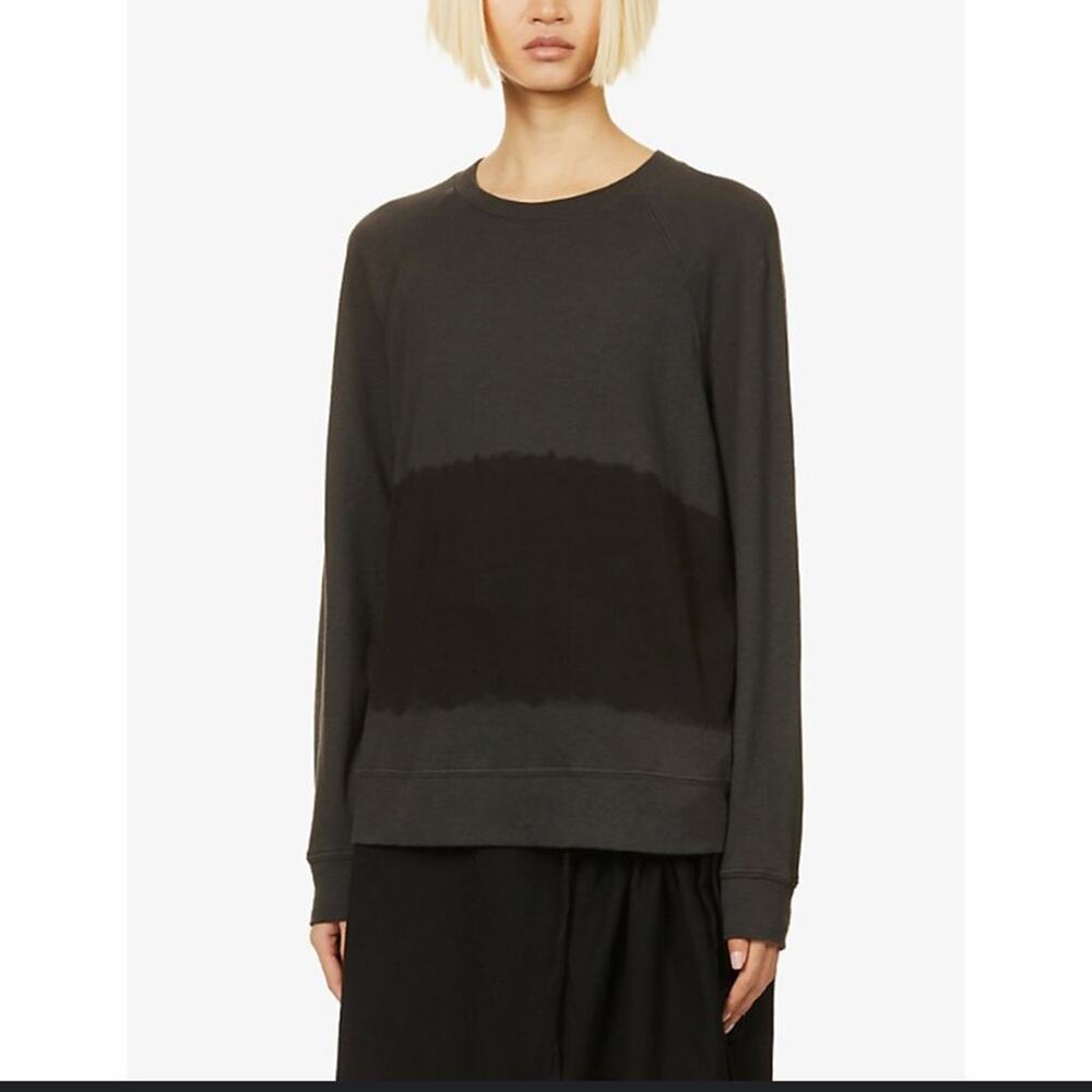James Perse Tie Dye Cotton Jersey Sweatshirt size 1